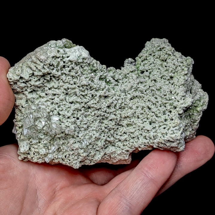 Fuschite, quartz, Peru, 387 g