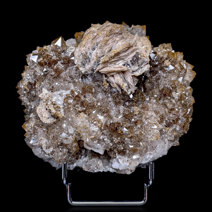 Quartz, baryte, Aouli, Maroc, 503 g