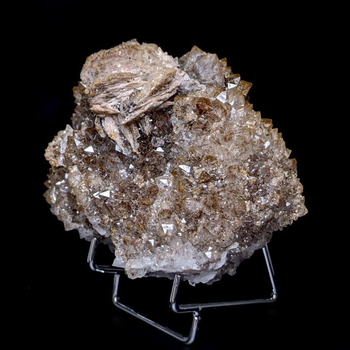 Quartz, baryte, Aouli, Maroc, 503 g