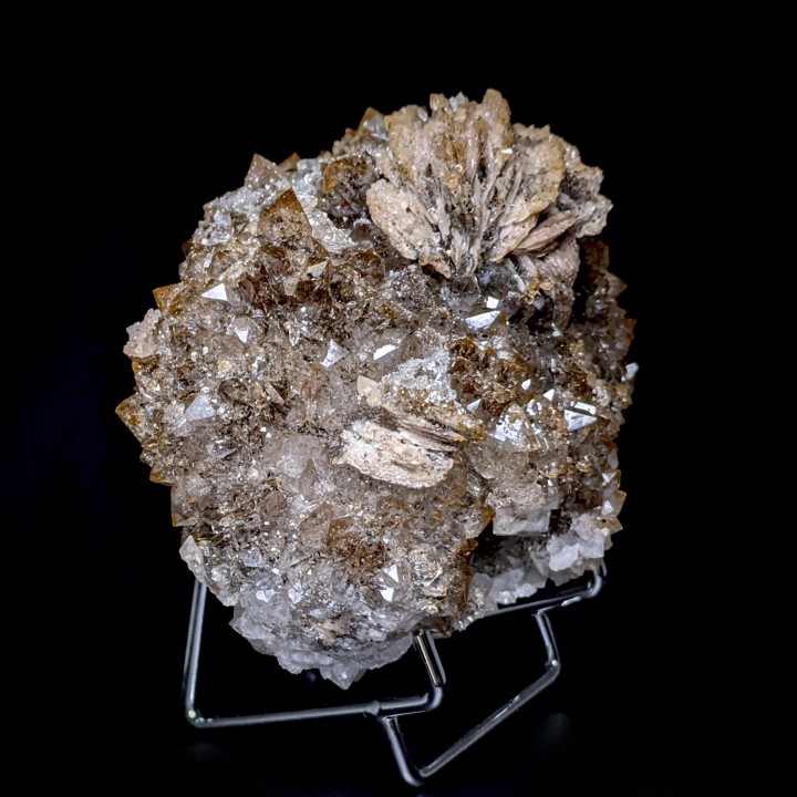 Quartz, baryte, Aouli, Maroc, 503 g