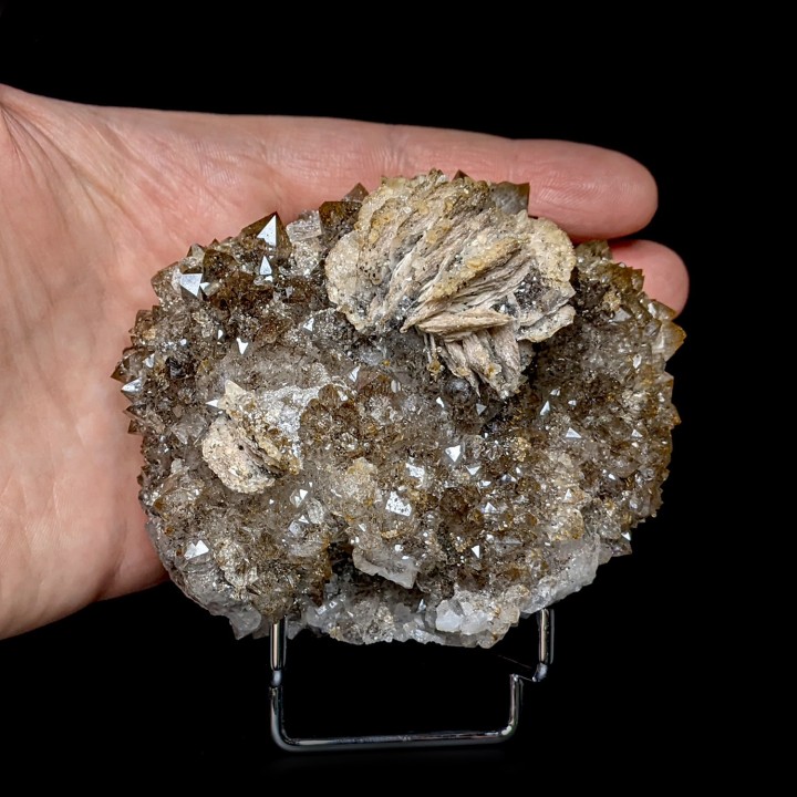 Quartz, baryte, Aouli, Maroc, 503 g