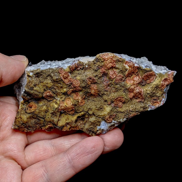 Quartz, barite, Aouli, Morocco, 351 g