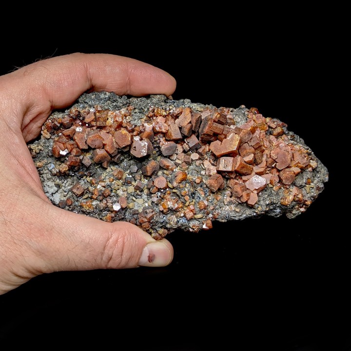 Vanadinite, Taouz, Maroc, 638 grammes