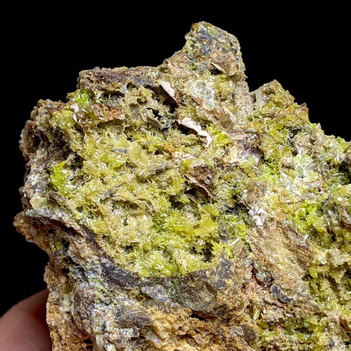 Pyromorphite, Steinbach, France, 290 grammes
