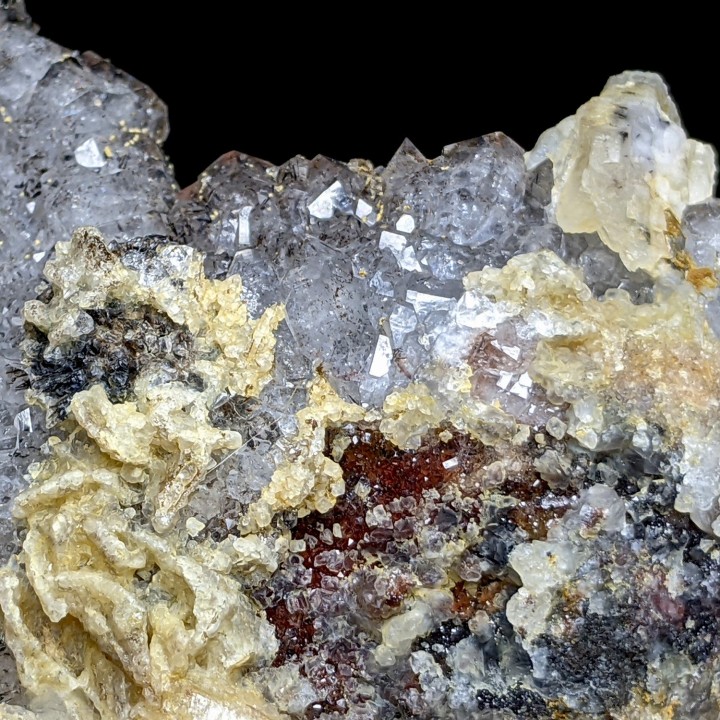 Quartz, calcite, Aouli, Maroc, 94 g