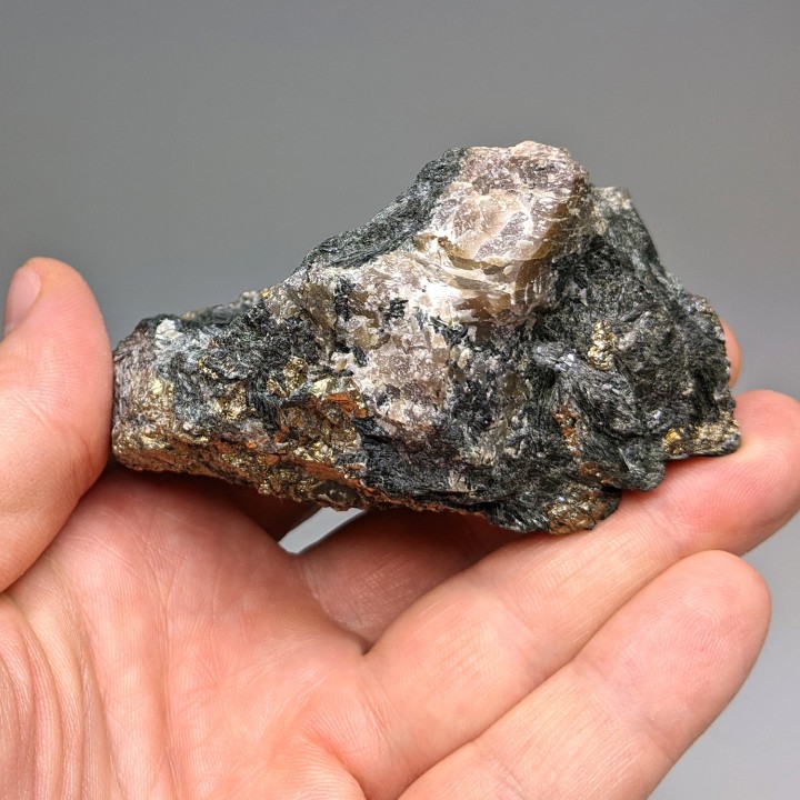Hedenbergite, Ile d'Elbe, Italie, 234 g