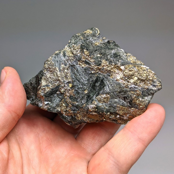 Hedenbergite, Ile d'Elbe, Italie, 234 g