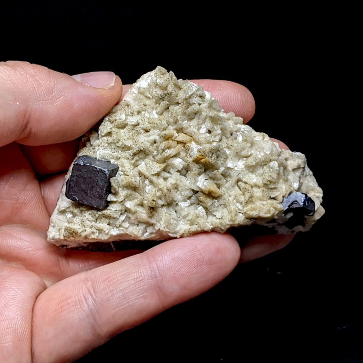 Galena, dolomite, Joplin, United States, 7 cm