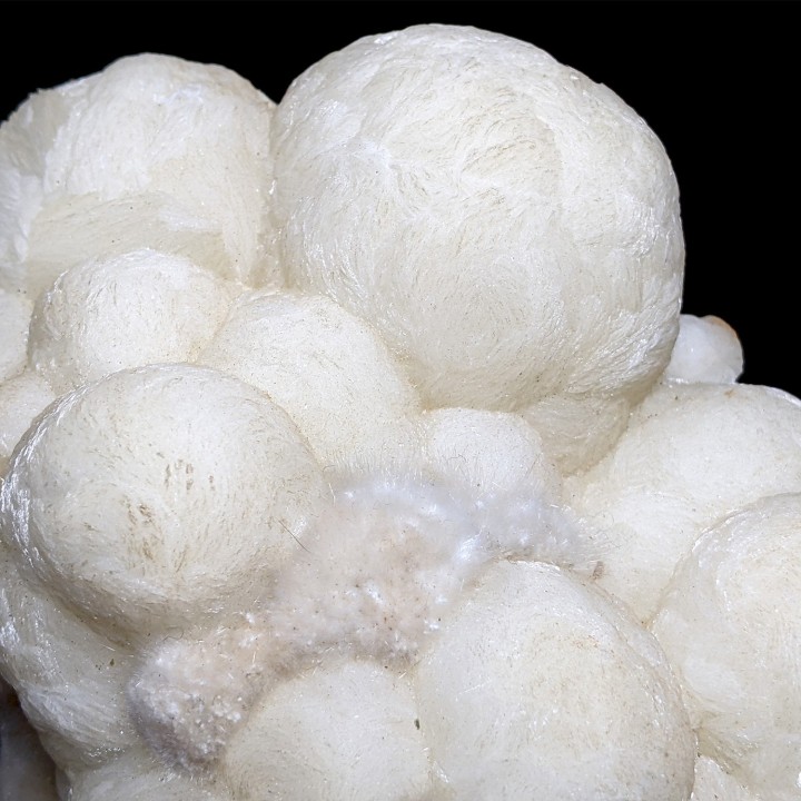 Prehnite, okénite, Pune, Inde, 398 g