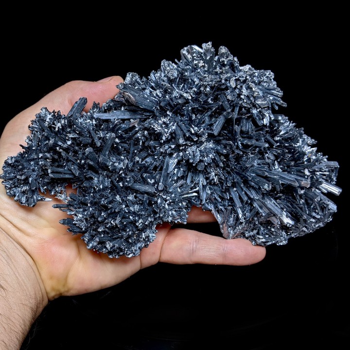 Stibnite, Herja, Romania, 649 g