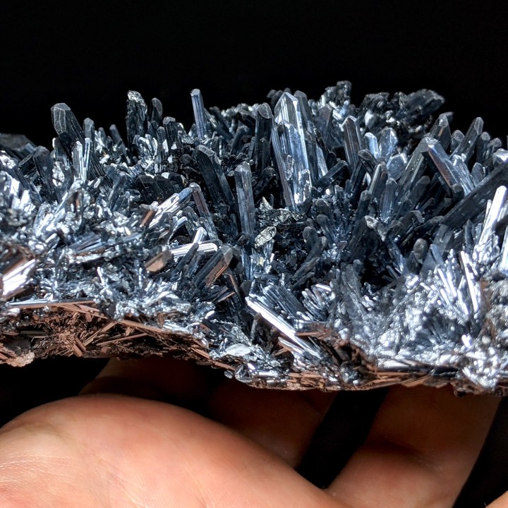 Stibnite, Herja, Romania, 649 g