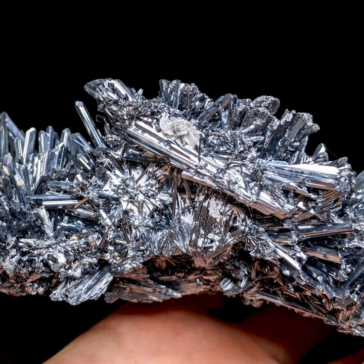 Stibnite, Herja, Romania, 649 g