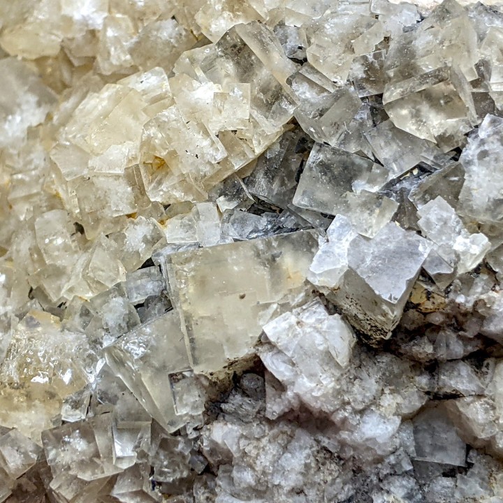 Fluorite, Argentolle, France, 225 g