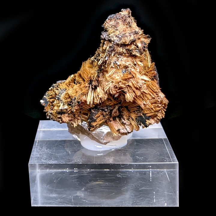 Rutile, hématite, quartz, Novo Horizonte, Brésil, 7,3 cm