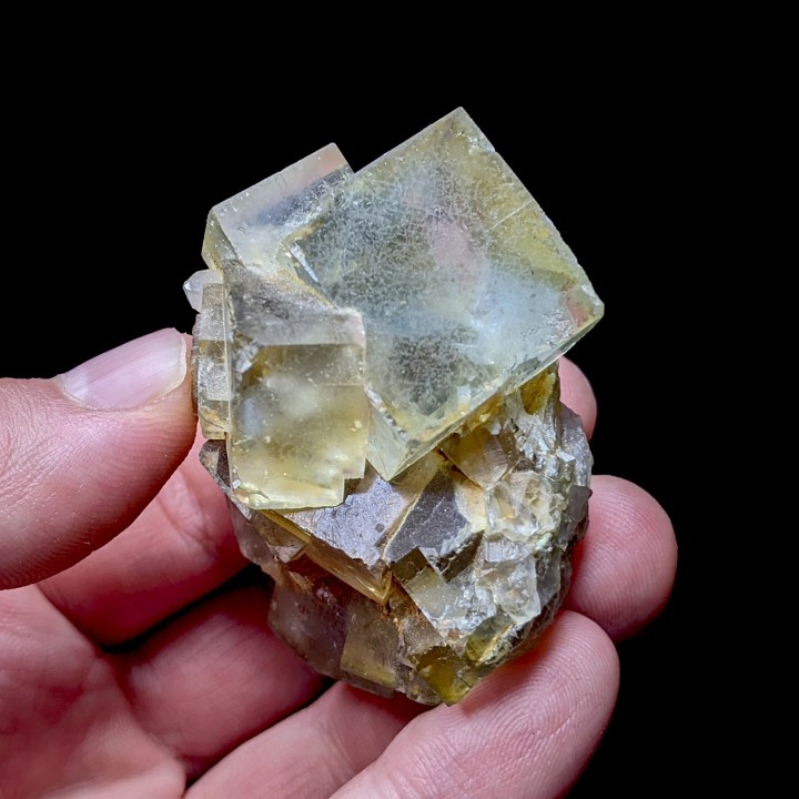 Fluorite, Beix, France, 5,5 cm