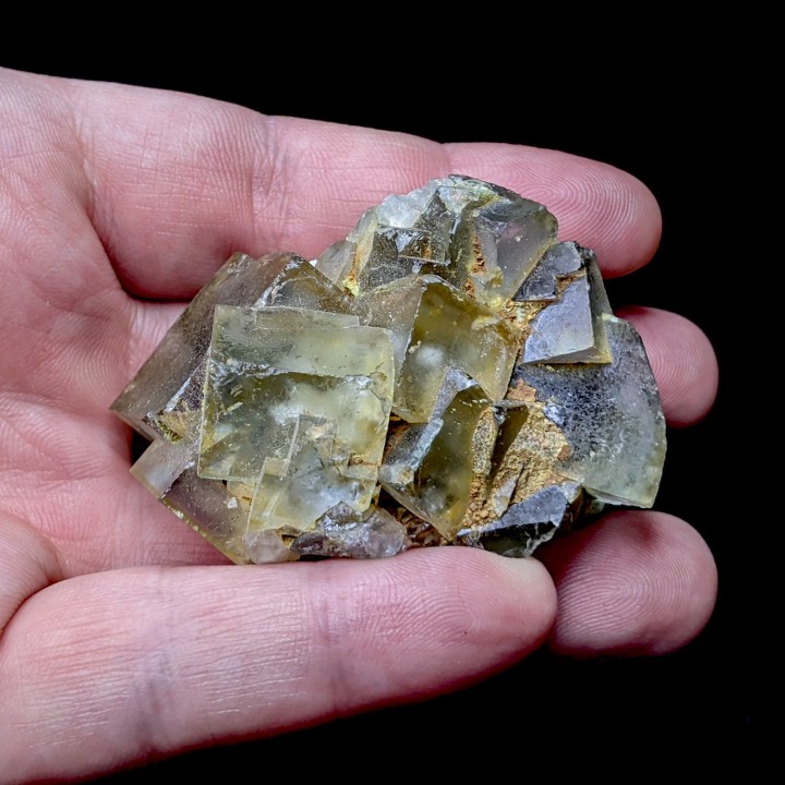 Fluorite, Beix, France, 5,5 cm