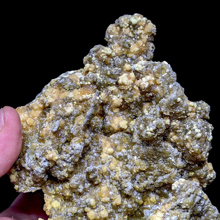 Celestine, sulfur, Maschow, Poland, 815 grams