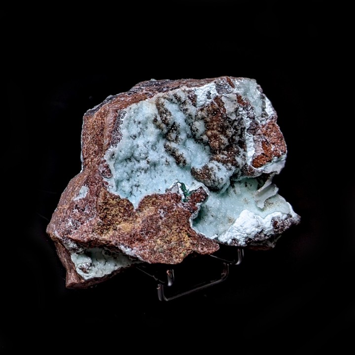 Quartz, Chrysocolle, Luputo, Congo, 211 grammes