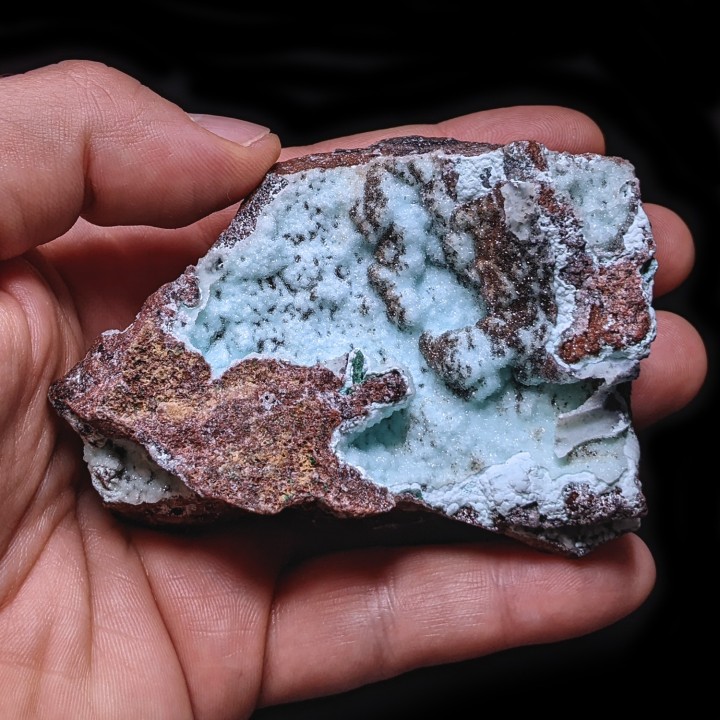 Quartz, Chrysocolle, Luputo, Congo, 211 grammes