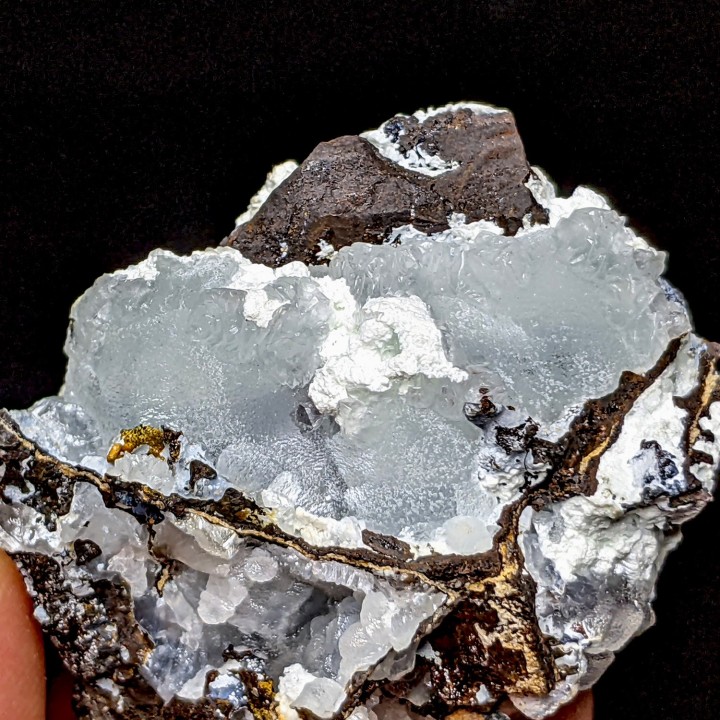 Smithsonite, hydrozincite, Lavrion, Grèce, 4,7 cm
