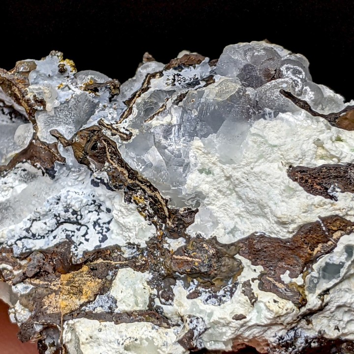 Smithsonite, hydrozincite, Lavrion, Grèce, 4,7 cm