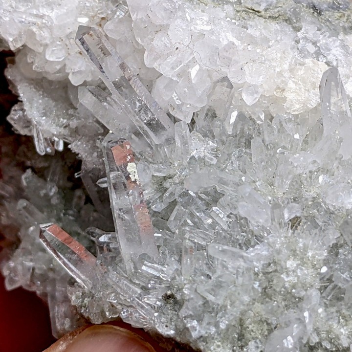 Quartz, pyrite, Guanaceví, Mexique, 8,1 cm
