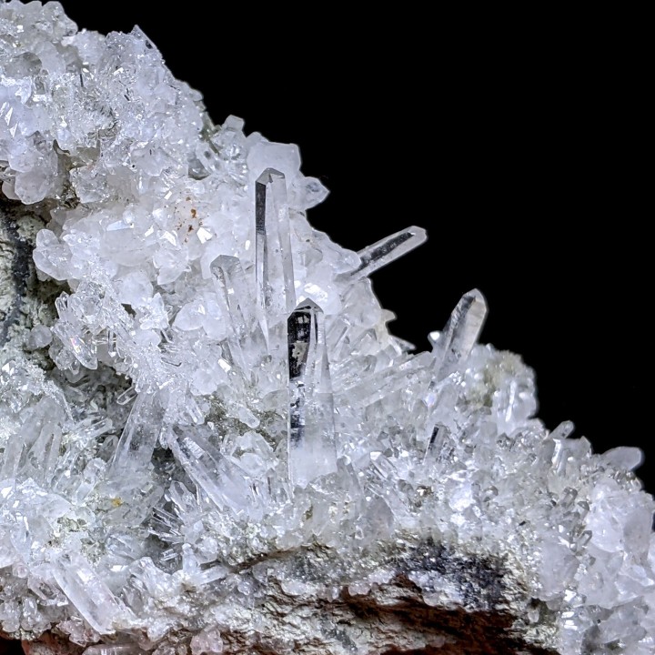 Quartz, pyrite, Guanaceví, Mexico, 8.1 cm
