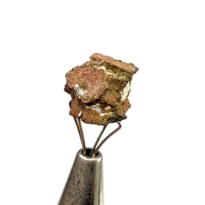 Cuivre psm aragonite, Coro Coro, Bolivie, 0,8 cm