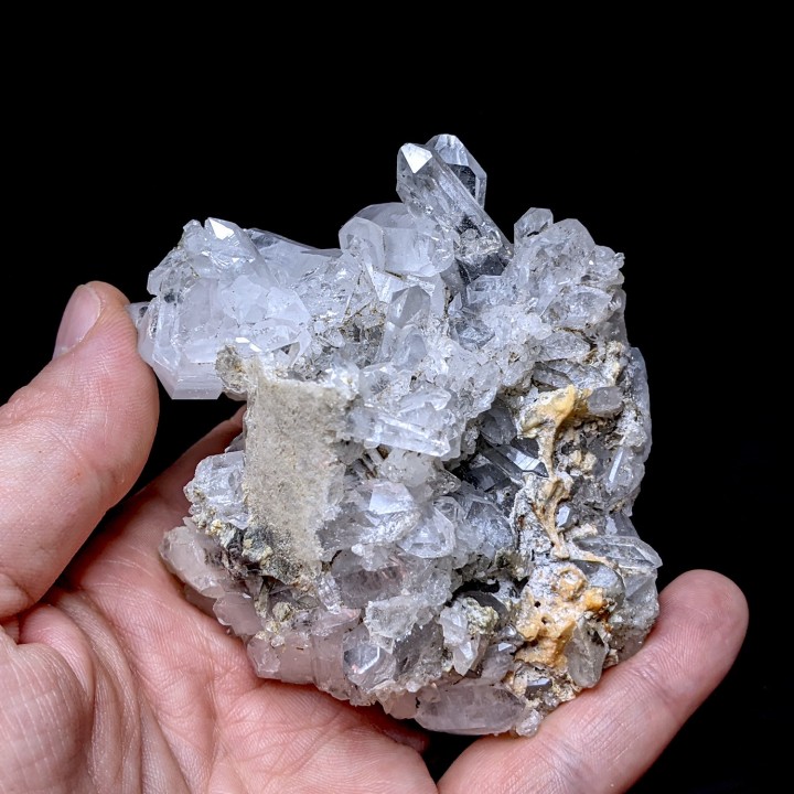 Quartz, schiste, Saint Sorlin, France, 204 g