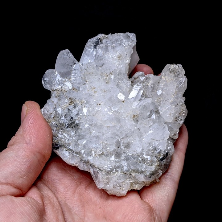 Quartz, schiste, Saint Sorlin, France, 204 g