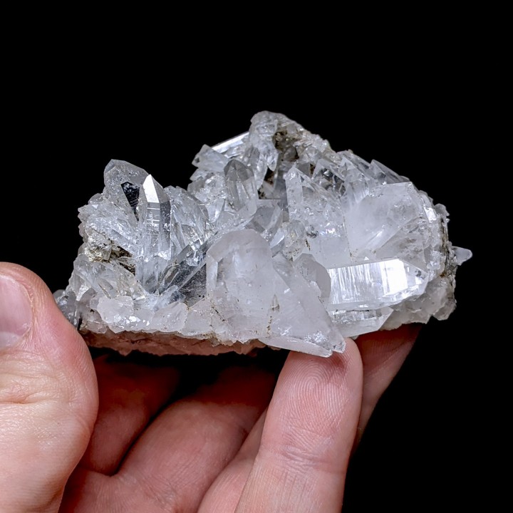 Quartz, schiste, Saint Sorlin, France, 204 g