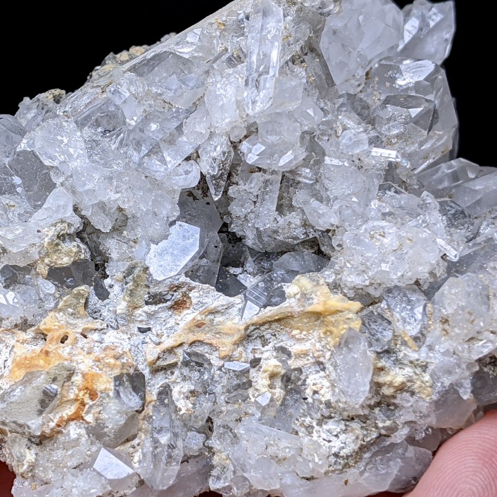 Quartz, schiste, Saint Sorlin, France, 204 g