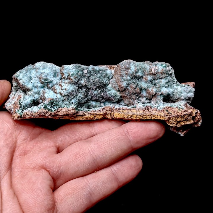 Chrysocolla, malachite, Lupoto Mine, Congo 131 g