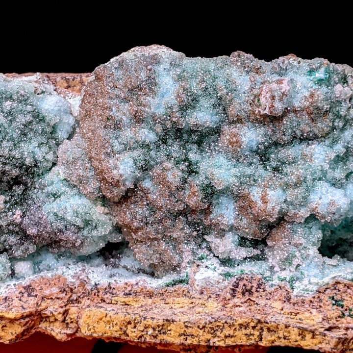 Chrysocolla, malachite, Lupoto Mine, Congo 131 g