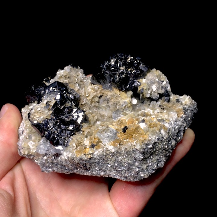 Cassitérite, Aigue marine, Muscovite, Chine, 416 g