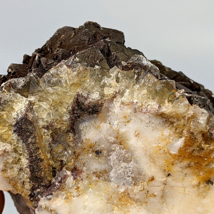 Fluorite, Argentolle, France, 429 g