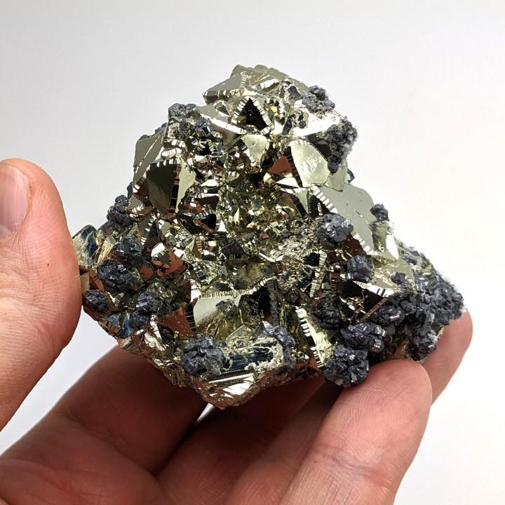 Pyrite, sphalerite, Huaron, Peru, 266 g