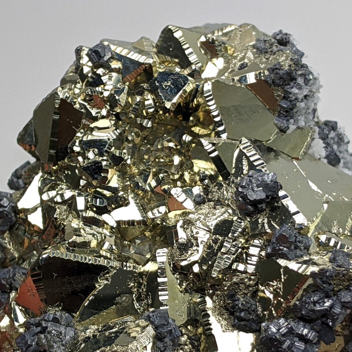Pyrite, sphalerite, Huaron, Peru, 266 g