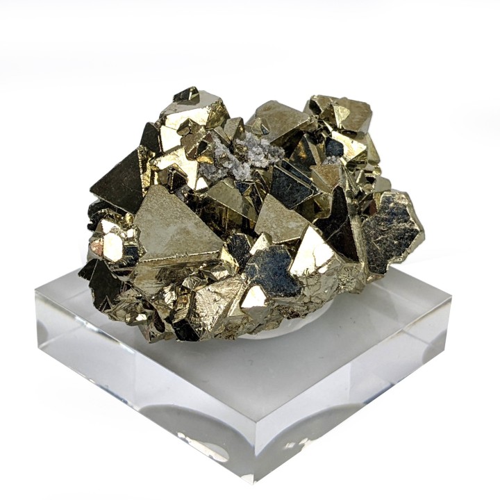 Octahedral pyrite, Huaron, Peru, 86 g