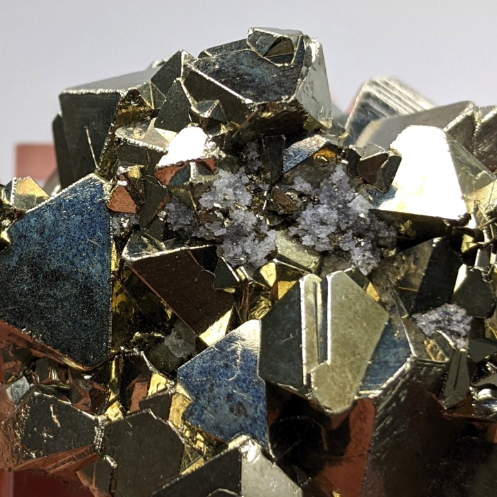Pyrite octaédrique, Huaron, Pérou, 86 g