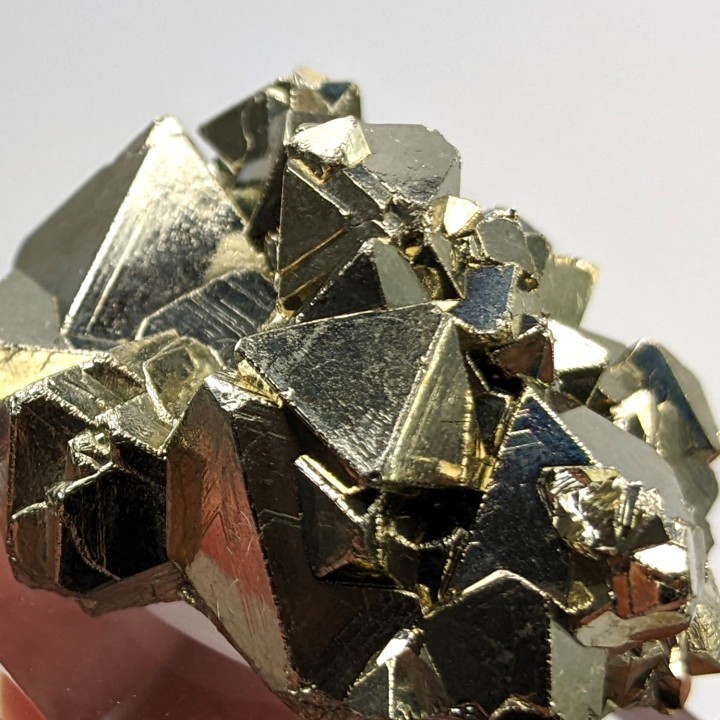 Octahedral pyrite, Huaron, Peru, 86 g