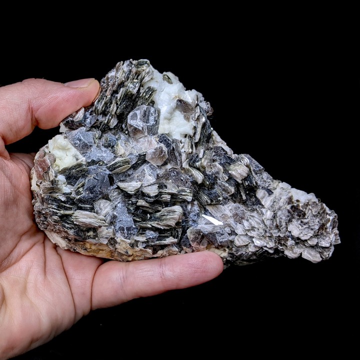 Muscovite, quartz, Brésil, 415 g
