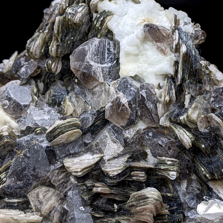 Muscovite, quartz, Brésil, 415 g