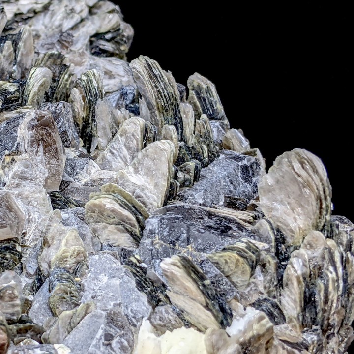 Muscovite, quartz, Brésil, 415 g