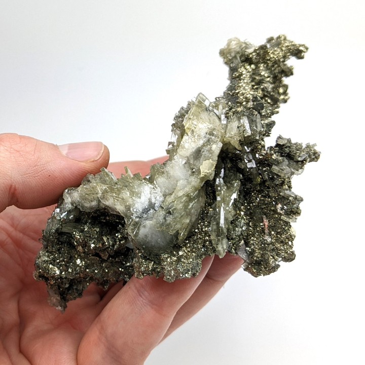 Baryte, pyrite, Oumjrane, Morocco, 211 g