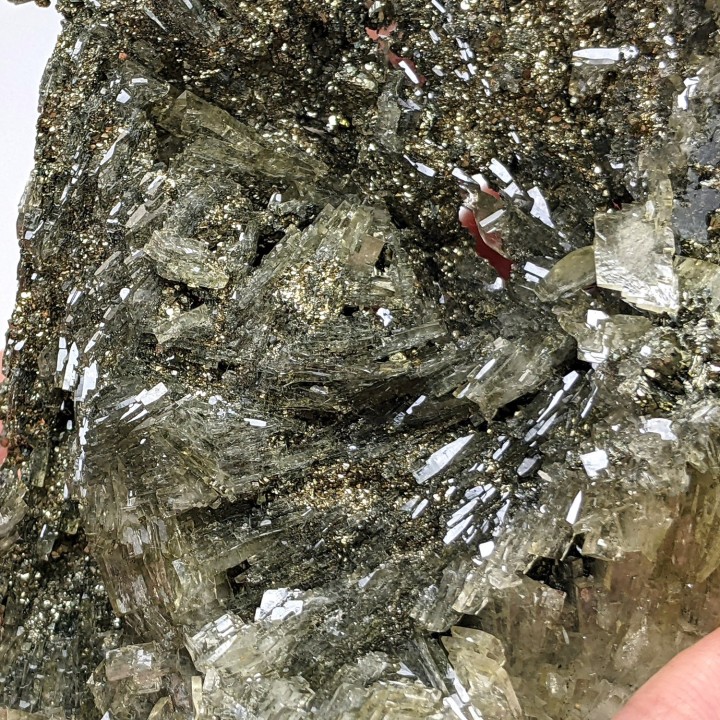 Baryte, pyrite, Oumjrane, Maroc, 211 g