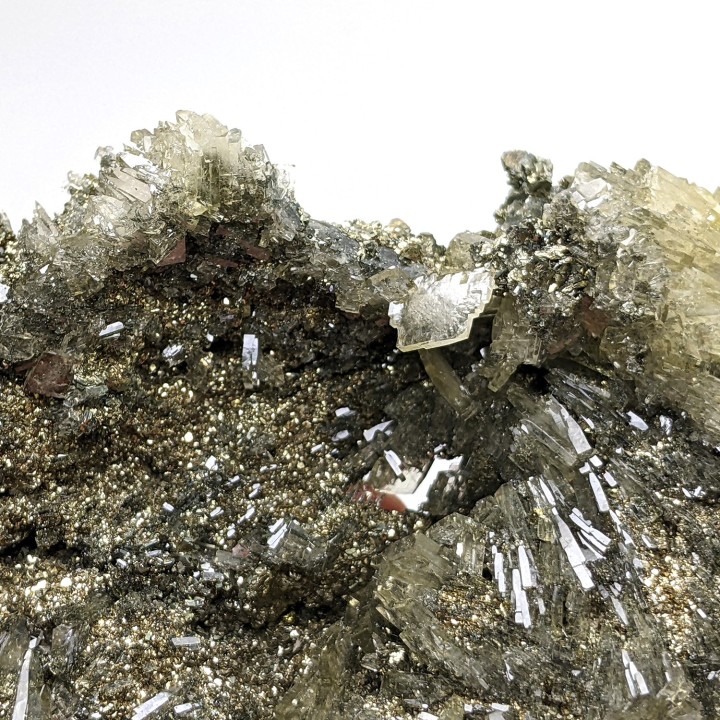 Baryte, pyrite, Oumjrane, Maroc, 211 g