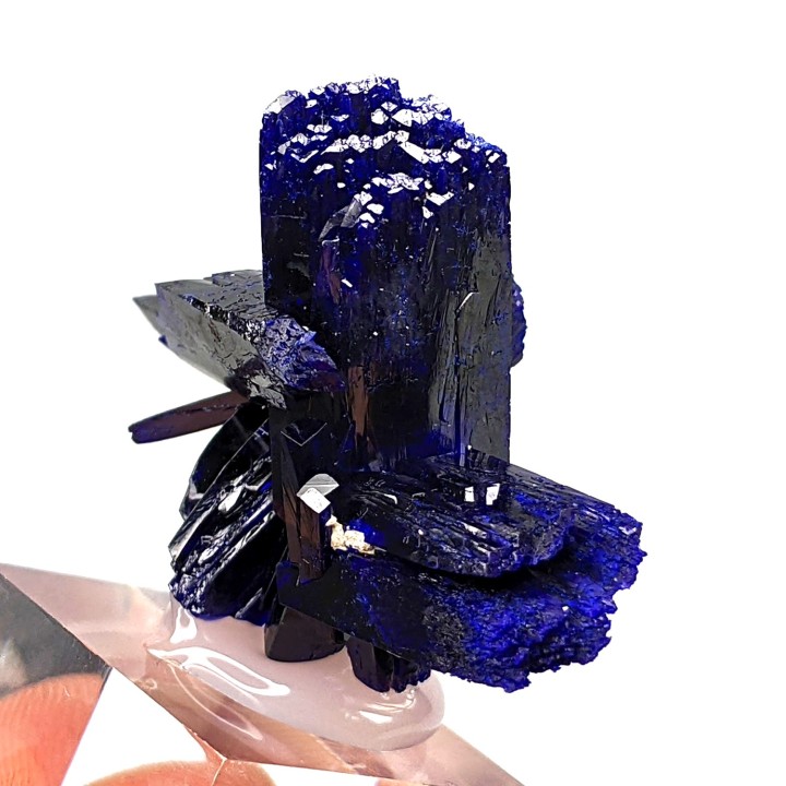 Azurite, Kerouchen, Maroc, 3,6 cm