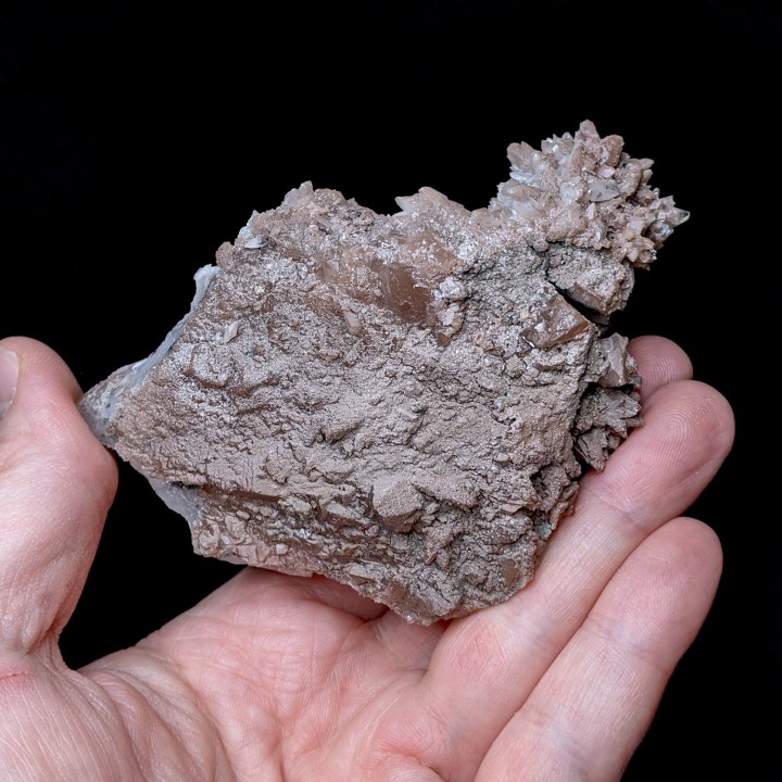 Quartz, calcite, Piedras Verdes, Mexique, 193 g