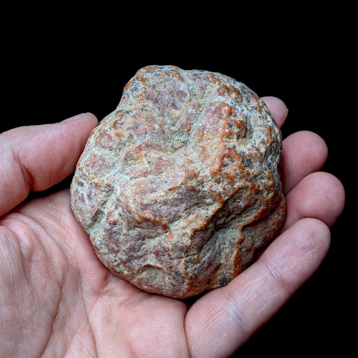 Géode d'agate, Maroc, 215 g